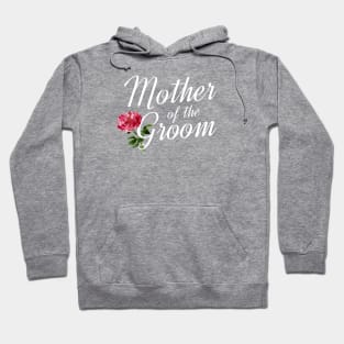 Elegant Mother of the Groom Wedding Calligraphy Hoodie